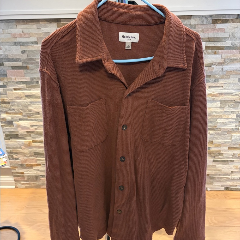 Goodfellow & Co Men's Rust Shirt Jacket